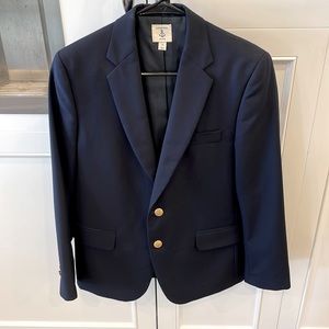 Lands’ End Kids Navy Blue Blazer 16